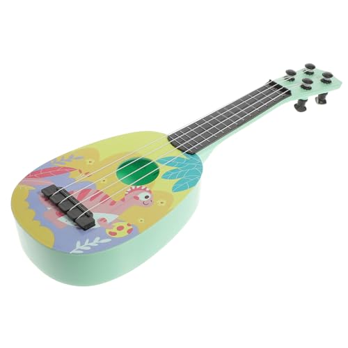 Vaguelly 1Stk Mini Gitarre Kinderspielzeug Lernspielzeug für Kinderzimmerdekoration Mini-Gitarrenspielzeug Ukulele- für das frühe Lernen Gitarre Abs von Vaguelly