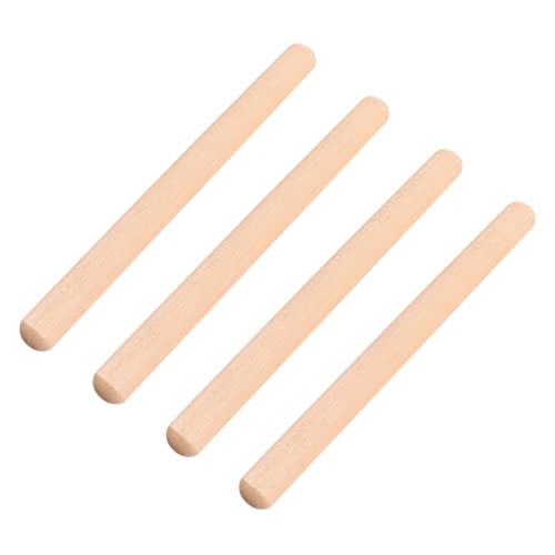 Vaguelly 2 Paar Rhythmus-Stick-Percussion Instrumentenzubehör Musikalische Stöcke Spielzeug Für Kleinkindjungen Stöcke Für Die Bassdrum Musiksticks Für Kinder Rhythmus-musikstöcke Holz von Vaguelly