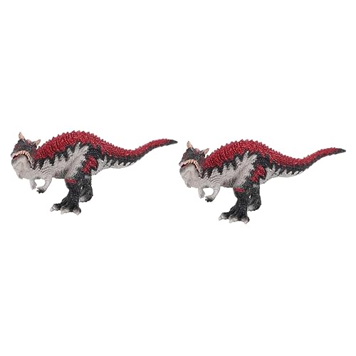 Vaguelly 2 STK Dinosaurier-Modell Kinder Dinosaurier Spielzeug Spielzeug Lernspielzeug Dinosaurier-Spielzeug Kinderspielzeug Kleinkindspielzeug Tierspielzeug Miniaturen Statue Plastik von Vaguelly