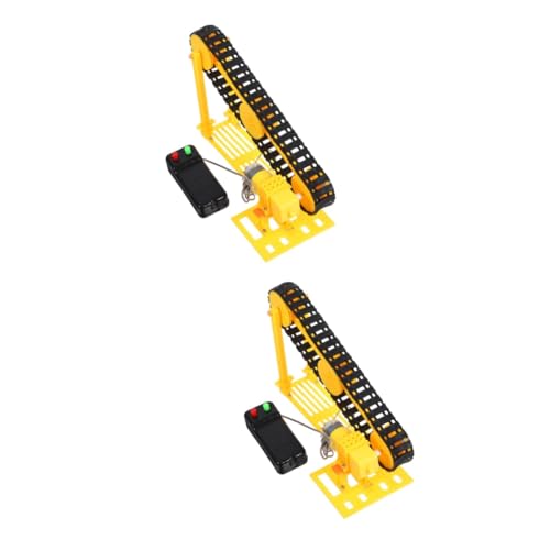 Vaguelly 2 Sätze Förderbandmodell DIY-förderer Fördermodell Förderer Zusammenbauen Förderband Für Heimspielzeug Wissenschaftliche Experimente Förderband-Experiment-Requisite Abs Yellow von Vaguelly