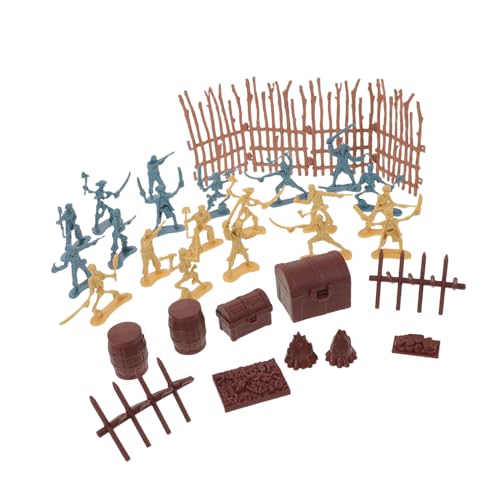 Vaguelly 2 Sätze Piraten Soldaten Spielfiguren aus Robustem Kunststoff Detailreiche Mittelalterliche Armee Miniaturen Tragbares Spielset für Kreatives und Piratenparty Dekoration Vaguelly 2 Sätze Piraten Soldaten Spielfiguren aus Robustem Kunststoff Detailreiche Mittelalterliche Armee Miniaturen Tragbares Spielset für Kreatives und Piratenparty Dekoration von Vaguelly