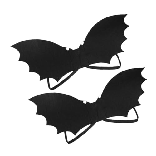 Vaguelly Halloween Kostüm Fledermaus Set Kinder Fledermausflügel Umhang Unisex Vampiranzug Für Jungen Mädchen Verkleiden von Vaguelly