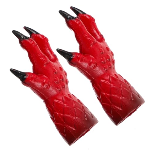 Vaguelly 2 Stück Fingerspielzeug Künstliche Finger Künstliche Monsterfinger Rollenspiele Monsternägel Fingernägel Für Halloween Maskerade Requisiten Fingerdekorationen Halloween von Vaguelly