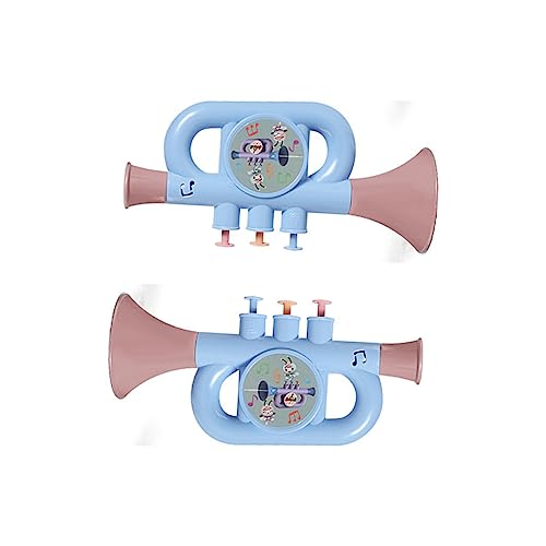 Vaguelly 2 Stück Kinder Trompete Kinder Wasser Shooter Spielzeug Kinder Musikinstrument Trompeteninstrument Spielzeug Musikinstrument Spielzeug Kind Trompete Musikspielzeug Party Shooter von Vaguelly