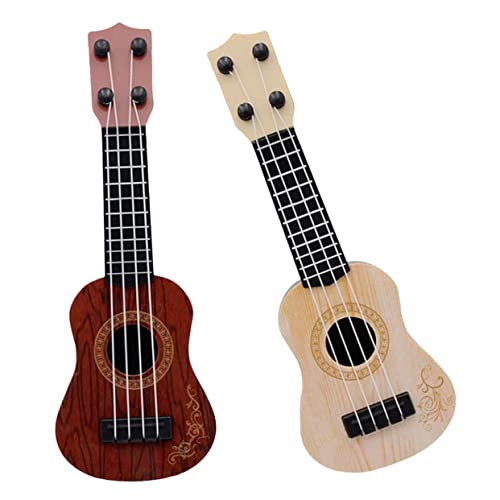 Vaguelly 2 Stück Kinderspielzeug Ukulele Mini saiteninstrument Musikalisches Lernspielzeug für Kleinkinder Frühe Musikalische Früherziehung Geschenk Ab Jahren Vaguelly 2 Stück Kinderspielzeug Ukulele Mini saiteninstrument Musikalisches Lernspielzeug für Kleinkinder Frühe Musikalische Früherziehung Geschenk Ab Jahren von Vaguelly