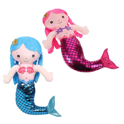 Vaguelly 2 Stück Meerjungfrau Puppe Für Heimkissen Bequeme Puppe Süße Geburtstagsdekorationen Süße Weiche Umarmende Meerjungfrau Plüschtiere Puppen Kleine Vaguelly 2 Stück Meerjungfrau Puppe Für Heimkissen Bequeme Puppe Süße Geburtstagsdekorationen Süße Weiche Umarmende Meerjungfrau Plüschtiere Puppen Kleine von Vaguelly