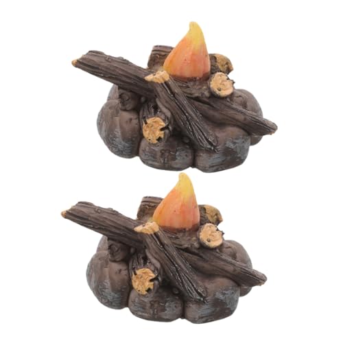 Vaguelly 2 Stück Miniatur Feuerstelle Modelle aus Resin Realistische Nachbildung für Puppenhaus Zubehör Langlebiges Mikro Landschafts Dekor mit Detailgetreuer Feuerstelle für Camping und Vaguelly 2 Stück Miniatur Feuerstelle Modelle aus Resin Realistische Nachbildung für Puppenhaus Zubehör Langlebiges Mikro Landschafts Dekor mit Detailgetreuer Feuerstelle für Camping und von Vaguelly