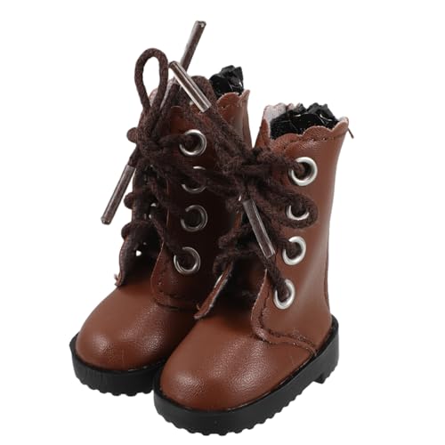 Vaguelly 2 Stück Süße High Top Schuhe Plüschpuppenschuhe Puppenkleidung Ersatz Und Miniatur Stoffschuhe Stilvoll Und Bezaubernd von Vaguelly