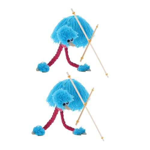 Vaguelly 2 Stück Teiliges Plüsch-strauß Marionetten Holz Realistisches Tierdesign Interaktives Ziehpuppenspielzeug für Fördert Hand-Auge-koordination und Kreatives Erzählspiel Vaguelly 2 Stück Teiliges Plüsch-strauß Marionetten Holz Realistisches Tierdesign Interaktives Ziehpuppenspielzeug für Fördert Hand-Auge-koordination und Kreatives Erzählspiel von Vaguelly