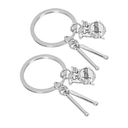 Vaguelly 2 Stück Teiliges Schlagzeug Schlüsselanhänger mit Drumstick und Snare Drum Anhänger Musiker Rock Musik Fan Rucksack Charm Percussionist Schlüsselring Zubehör Vaguelly 2 Stück Teiliges Schlagzeug Schlüsselanhänger mit Drumstick und Snare Drum Anhänger Musiker Rock Musik Fan Rucksack Charm Percussionist Schlüsselring Zubehör von Vaguelly