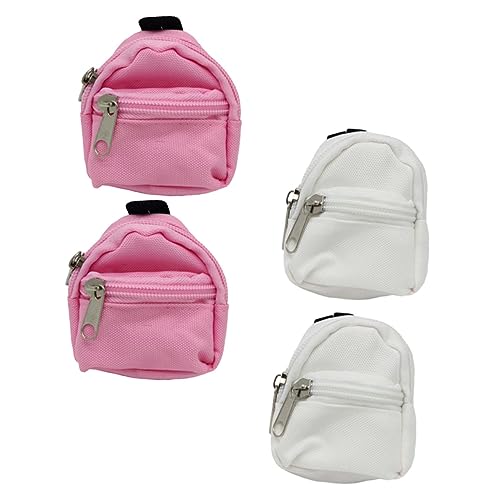 Vaguelly 20 STK Simulation Schultasche Dekorativer Puppenrucksack Mini-Rucksack Für Mädchen Mini-puppentasche Mini-Rucksack-Spielzeug Rucksäcke Für Mädchen Schultaschen Für Mädchen Stoff von Vaguelly