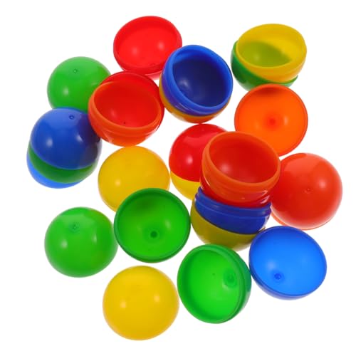 Vaguelly 20St Spiel Tischtennisball tischfussball tischtenniskelle hohlkugeln Nummerierte Tennisbälle Schaumstoff-Bällebad Schläger Aktivität Bunte Bälle Party Tombolaball Plastik Colorful von Vaguelly