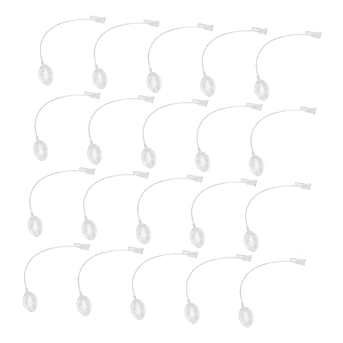 Vaguelly 20pcs Moving Ohren Kappe Zubehör Für Hut Tragbare Robust Ohr Springen Kappe von Vaguelly