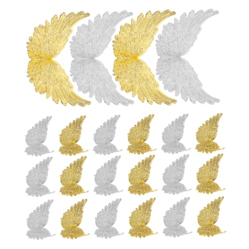 Vaguelly 24 Stück Engelsflügel-Dekoration flügel zubehör selber machen Engelsflügel zum Basteln Miniflügel dekorieren Engelsflügelflecken Babyparty-Foto-Requisiten Flügel basteln Plastik Vaguelly 24 Stück Engelsflügel-Dekoration flügel zubehör selber machen Engelsflügel zum Basteln Miniflügel dekorieren Engelsflügelflecken Babyparty-Foto-Requisiten Flügel basteln Plastik von Vaguelly