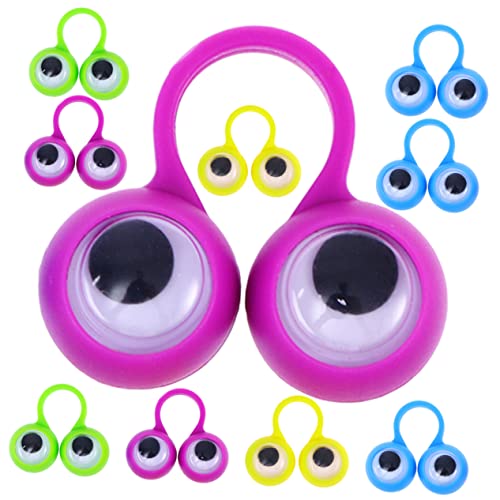 24St Augenring interaktives Spielzeug kinderbeschäftigung Toddler Toys motorik Fingerspielzeug für Kinder Fingerpuppen Puzzle Zubehör kleines Spielzeug Augapfel Marionette Plastik von Vaguelly