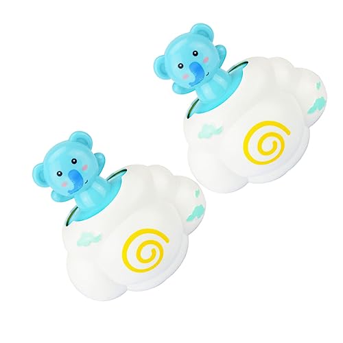 Vaguelly 2St Badewanne Spielzeug badespielzeug Bath Toys Badewannenspielzeug Badespielzeug für Kinder Babywannenspielzeug Schwimmendes Badespielzeug Wassersprühwolke Blue von Vaguelly