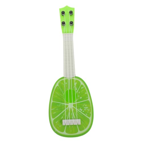 Vaguelly 2St Obst-Ukulele E-Gitarrenspielzeug für Kinder Musikalisches Spielzeug kinderinstrumente Kinder musikinstrumente frühes musikalisches Lernspielzeug Mini-Gitarrenspielzeug Abs von Vaguelly