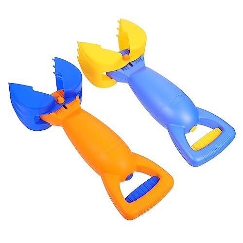 Vaguelly 2St Sandfang für Outdoor- für Beach Toys for Sandspielzeug für den Strand Werkzeug zum Greifen von Sand interessantes Strandspielzeug Plastik von Vaguelly