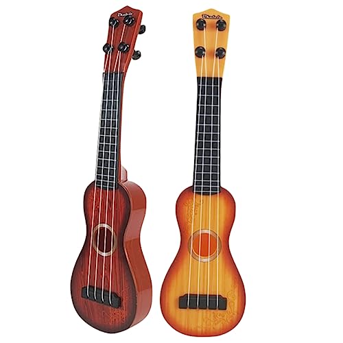 Vaguelly 2St Simulations-Ukulele -Xylophon Kinderspielzeug Jungs Musical kinderinstrumente musikinstrumente für Musikinstrumente -Instrument- Plastik von Vaguelly