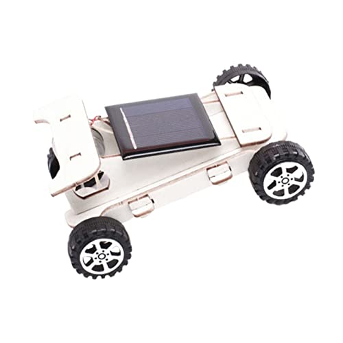 Vaguelly 2St Solarauto Autostammprojekte Wissenschaftliches Experimentierset Kinder experimente Experiment Kinder solarbetriebenes Spielzeugauto Lernautomodell mit Solarantrieb Plastik von Vaguelly