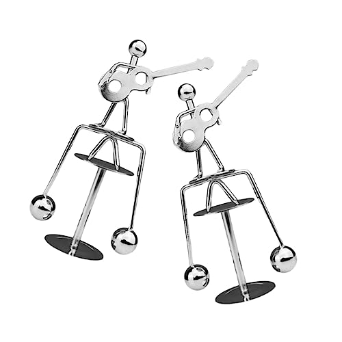Vaguelly Metall Balance Spielzeug Gitarre Mann Statue Kreatives Schreibtisch Ornament für Zuhause Büro Physik Pendelspielzeug 2 Stück Vaguelly Metall Balance Spielzeug Gitarre Mann Statue Kreatives Schreibtisch Ornament für Zuhause Büro Physik Pendelspielzeug 2 Stück von Vaguelly