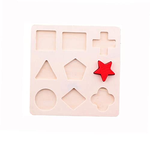 Vaguelly 2 Stücke Puzzle für Kinder Holz Puzzle Spielzeug Pädagogisches Frühlernpuzzle Formen und Farbenlernen Montessori Steckspiel Vaguelly 2 Stücke Puzzle für Kinder Holz Puzzle Spielzeug Pädagogisches Frühlernpuzzle Formen und Farbenlernen Montessori Steckspiel von Vaguelly
