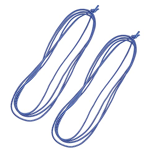 Vaguelly 2st Gummiband Kind Springseil Sprungband Zum Abnehmen Draußen Kinderspielzeug Springseil Spielzeug Fitness-seilspiel Für Kinder Seilspringen Üben Seil Zum Trainieren Polyester Blue von Vaguelly