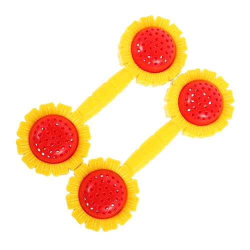 Vaguelly 2st Kinderhantel Rasselschüttler Für Babys Rasseln Greifspielzeug Für Babys Rasseln Für Kleinkinder Hantel Für Babys Rasselspielzeug Für Kleinkinder Hand Rassel Shaker Plastik von Vaguelly