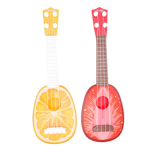 Vaguelly 2st Ukulele Spiele Rosa Gitarre Simulierte Gitarre Modelle Von Musikinstrumenten Gitarreninstrumente Aus Kunststoff Gitarrenmodell Aus Kunststoff Rot Plastik von Vaguelly