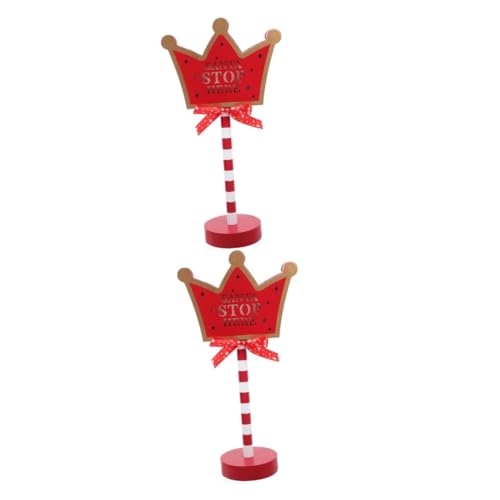 Vaguelly 2st Weihnachtsbeleuchtung Weihnachtlich Beleuchtetes Zeichen Nachtlicht Wohnzimmerdekor Weihnachtstischlampe Weihnachtsdekorationen Frohe Weihnachten-Zeichen Kiefernholz Rot von Vaguelly