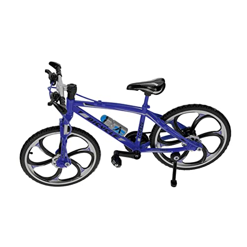 Vaguelly 3 STK Fingerrad Finger-Mountainbikes Fingerspielzeug Desktop-Spielzeug Spielzeug für Fingerbikes Finger Fahrrad leuchtspielzeug Gastgeschenke Alu-Fingerbike Ferrolegierung Blue von Vaguelly