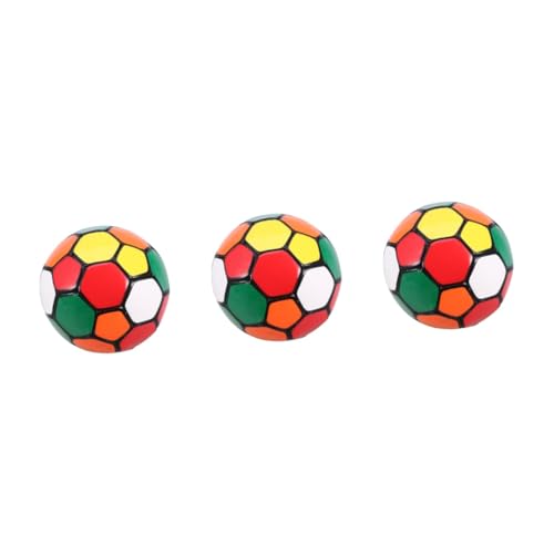 Vaguelly 3 STK PVC aufblasbarer Ball Activity für Kinder adventsgeschichten Kinder aktivity für Kinder pufferball Einhorn Fensterfolie Spielzeug-Einkaufswagen PVC-Kugel PVC-Fußball Gasnadel von Vaguelly