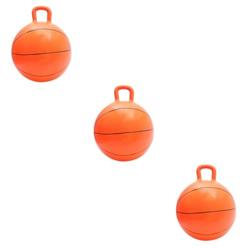 Vaguelly 3 STK hüpfendes Croissant Kinder hüpfball hüpfbälle für Kinder Spielzeug für Babys Springender hüpfender Ball hüpfendes Spielzeug Spielzeuge Hüpfball für Kinder Kugel handhaben PVC von Vaguelly