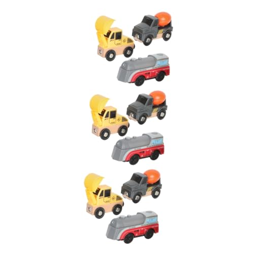 Vaguelly 3 Sätze Baufahrzeug Auto Für Kinder Lastwagen Für Kinder Kognitionsspielzeug Kinder Bagger Elektroautos Für Kinder LKW-Spielzeug Für Kinder Puzzle-Spielzeug Kinderspielzeug Plastik von Vaguelly