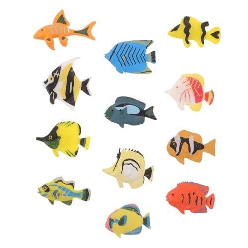 Vaguelly 3 Sätze Miniatur Tropische Fische Figuren Meerestiere Kunststoff Meereswelt Deko Kreative Badewannen Tierfiguren Ohne Pflege Vaguelly 3 Sätze Miniatur Tropische Fische Figuren Meerestiere Kunststoff Meereswelt Deko Kreative Badewannen Tierfiguren Ohne Pflege von Vaguelly