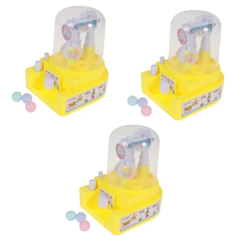 Vaguelly 3 STK Süßigkeiten-Grabber-Maschine Mini-Süßigkeitenmaschine Klaue Spielmaschine Mini-Klauenmaschine Kindermaschine Party Spielzeug für Kinder kinderspielzeug Mini-Spielzeug Greifer von Vaguelly