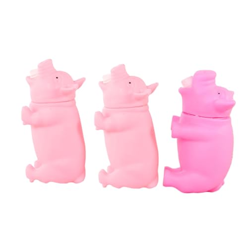 Vaguelly 3 Stück Quietschende Silikon Piggy Spielzeuge zum Drücken und Stressabbau Tierförmige Vent spielzeuge für Erwachsene Farblich Sortiert Komfortabel und Unterhaltsam Zufällige Farbe Vaguelly 3 Stück Quietschende Silikon Piggy Spielzeuge zum Drücken und Stressabbau Tierförmige Vent spielzeuge für Erwachsene Farblich Sortiert Komfortabel und Unterhaltsam Zufällige Farbe von Vaguelly