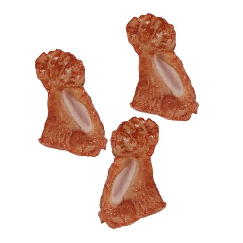 Vaguelly 3stücke PVC Simulation Rib Meat Modelle Realistische Fake Rippchen Für Restaurant-Dekoration Fotografie Und Küchen-Spielzeug Nachbildung Für Ausstellungen Und Events Vaguelly 3stücke PVC Simulation Rib Meat Modelle Realistische Fake Rippchen Für Restaurant-Dekoration Fotografie Und Küchen-Spielzeug Nachbildung Für Ausstellungen Und Events von Vaguelly