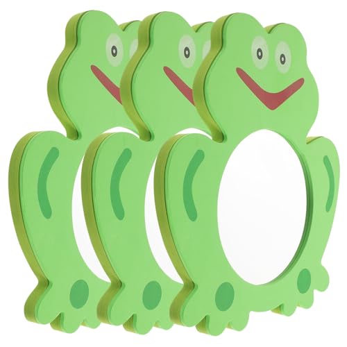 Vaguelly 3 Stück Teiliges mit Grünem Frosch Motiv Schwimmender Eva badspiegel Farbenfrohes Lernspielzeug für Kleinkinder Ab Monaten Leicht und Langlebig für Badezeitspaß Vaguelly 3 Stück Teiliges mit Grünem Frosch Motiv Schwimmender Eva badspiegel Farbenfrohes Lernspielzeug für Kleinkinder Ab Monaten Leicht und Langlebig für Badezeitspaß von Vaguelly