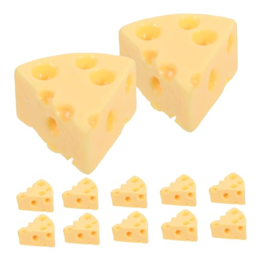 Vaguelly 30 Stück Teiliges Mini Käse Figuren aus Robustem Resin Realistische Miniatur Küchen und Puppenhaus Deko Detailreiche Handgefertigte Mini Lebensmittel Ornamente für DIY Vaguelly 30 Stück Teiliges Mini Käse Figuren aus Robustem Resin Realistische Miniatur Küchen und Puppenhaus Deko Detailreiche Handgefertigte Mini Lebensmittel Ornamente für DIY von Vaguelly