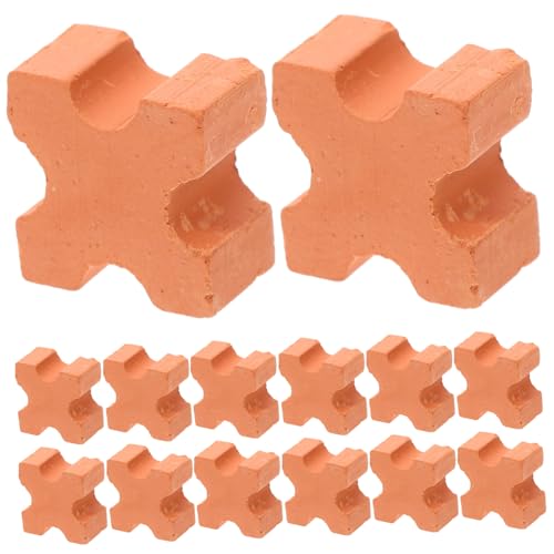 Vaguelly 30 Stück Teiliges Miniatur Ziegelsteine Realistische DIY Puppenhaus Bausteine für Detailgetreue Modellbau Dachziegel Simulation Mauern Zubehör Vaguelly 30 Stück Teiliges Miniatur Ziegelsteine Realistische DIY Puppenhaus Bausteine für Detailgetreue Modellbau Dachziegel Simulation Mauern Zubehör von Vaguelly