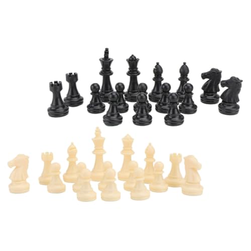 Vaguelly 32 Stück Magnetische Schachfiguren Magnet-schachspiel Magnetisches Schach Schachbrettglas Schach Aus Glas Kettendreieck-schachspiel Schachbrett Magnetisch Magnetschach Plastik von Vaguelly