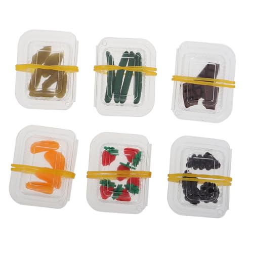 Vaguelly 35st Mini-simulationsfrucht Mini- Winziges Essen Schnuller Für Babynahrung Süße Mini-Sachen Mini-Food- Gefälschte Lebensmittelspielzeuge Mini-Essen Plastik von Vaguelly