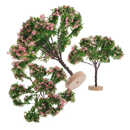 Vaguelly 3St Simulierter Minibaum kleine Bäume Mini-Bäume zum Basteln Mini-Modellbaum Modellbäume Artificial Tree mikrolandschaft Miniaturbäume zum Basteln Bäume dekorieren Plastik von Vaguelly