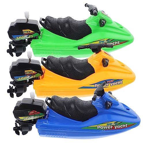 Vaguelly 3Stücke Teiliges Aufzieh Motorboot für Lustiges Badespielzeug für Kleinkinder zur Haut für Badewanne und Pool Fördert Badespaß und Kreatives Vaguelly 3Stücke Teiliges Aufzieh Motorboot für Lustiges Badespielzeug für Kleinkinder zur Haut für Badewanne und Pool Fördert Badespaß und Kreatives von Vaguelly