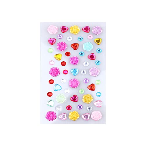 Vaguelly Diamant-Aufkleber 4 Bögen Selbstklebend Acryl Vielseitig Einsetzbar Scrapbooking-Aufkleber Für Kinder Erwachsene Und Enthusiasten Vaguelly Diamant-Aufkleber 4 Bögen Selbstklebend Acryl Vielseitig Einsetzbar Scrapbooking-Aufkleber Für Kinder Erwachsene Und Enthusiasten von Vaguelly