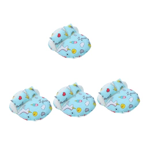 Vaguelly 4 Sätze Puppenschlafsackbett Schöner Puppenschlafsack Zarter Puppenschlafsack Verschleißfeste Puppenversorgung Puppenschlafsack Als Deko Dekorativer Puppenschlafsack Blue Polyester von Vaguelly