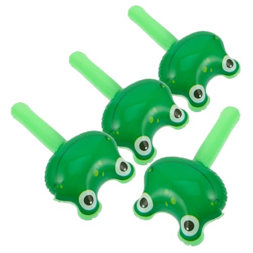 Vaguelly 4pcs Aufblasbare Tier Ballon Spielzeug Sound Frosch Hämmer für Jungen und Mädchen Party Spiele von Vaguelly