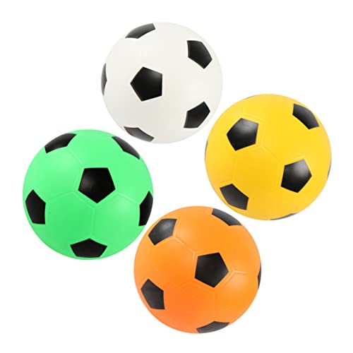 Vaguelly 4 Stück Fußball Kinderspielzeug Kinderspielzeug Kinder Fußball Aufblasbares Spielzeug Für Kinder PVC Fußbälle Fußball Aufblasbares Fußball Spielzeug Aufblasbare Fußbälle von Vaguelly