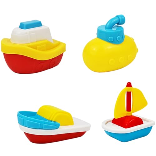 Vaguelly 4 Stück Kinderspielzeug Für Die Dusche Wanne Schwimmende Spielzeuge Strandspielzeug Für Kinder Spielzeug Für Den Duschpool Spielzeug Für Schwimmbecken Kidcraft-spielset Plastik von Vaguelly